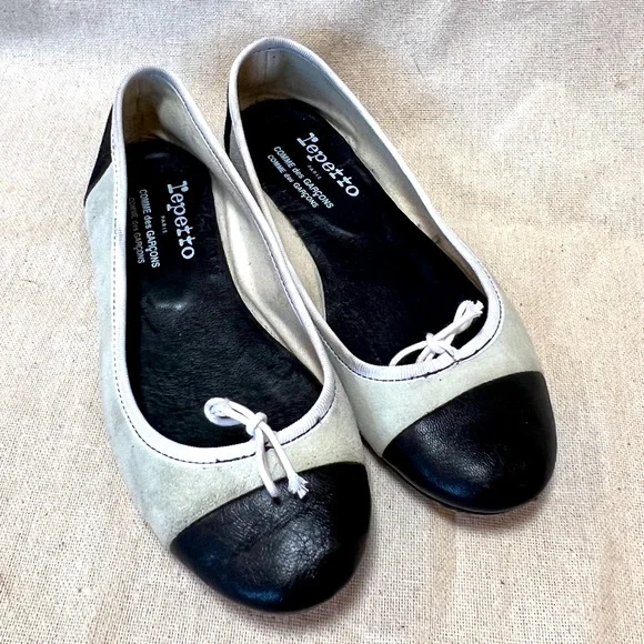 tao COMME des GARCONS ballet shoes ໒꒱ by tao COMME des GARCONS ballet shoes ໒꒱ Black